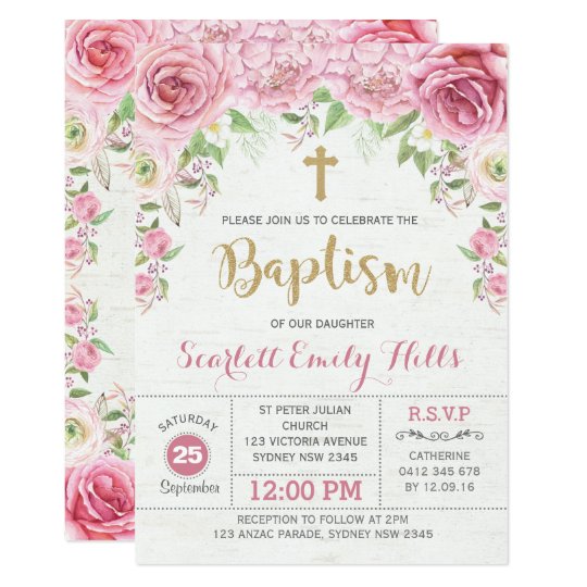 pink gold floral roses