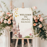 Pink Gold Little Princess Royal Castle Baby Shower
