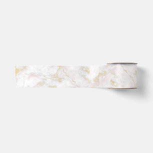 Pink Gold Marble Ribbon