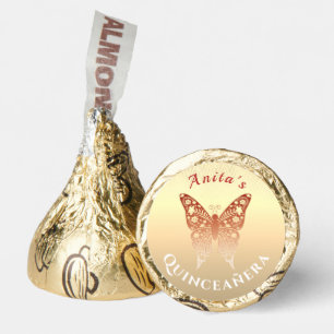 Pink Gold Quinceanera Hershey®'s Kisses®