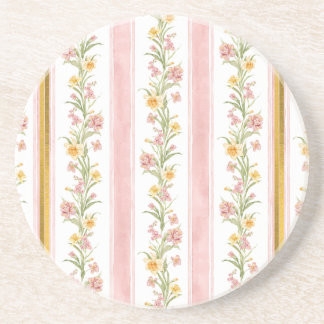 Pink Gold Sandstone Coaster 