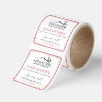 Pink Gold Scented Candle Small Business