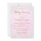Pink Gold Snowflake Baby Girl Shower