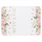 Pink Gold Watercolor Floral Baby Girl
