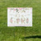 Pink Gold Watercolor Floral Baby Shower Yard