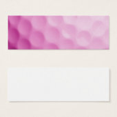 Pink Golf Ball Background Customized Template (Front & Back)