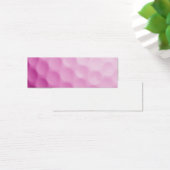 Pink Golf Ball Background Customized Template (Desk)