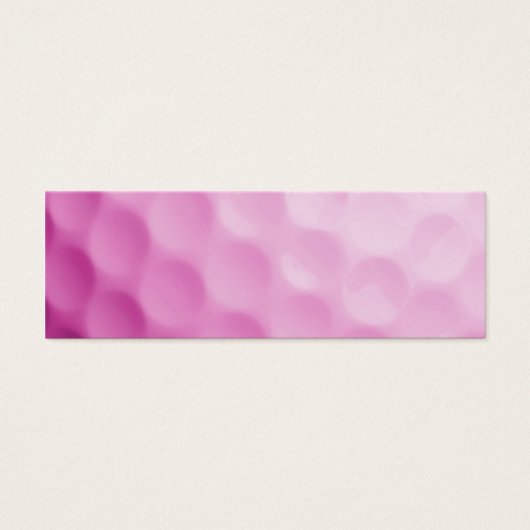 Pink Golf Ball Background Customized Template (Front)