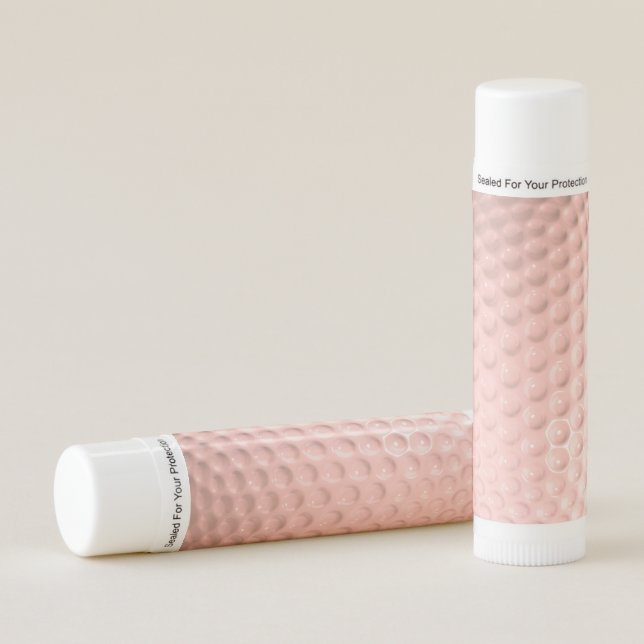 Pink Golf Ball Lip Balm (Front)
