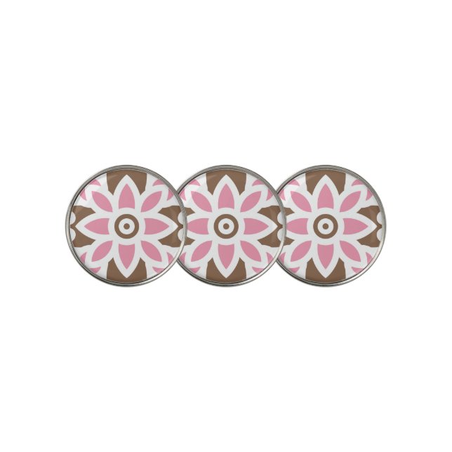 Pink Golf Ball Markers | Unique | Logo | Custom  (3 Up)
