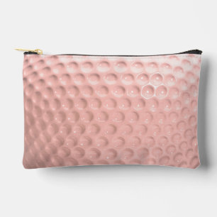 Pink Golf Ball Sport Accessory Pouch