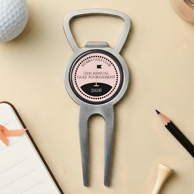Pink Golf Club Tournament Name Divot Tool (Creator Uploaded)