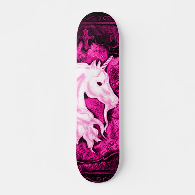 Pink Gothic Unicorn Deck (Front)