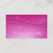 pink grace business card (Back)