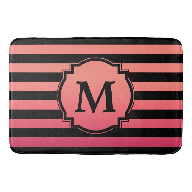 Pink Gradient Bath Mat (Front)
