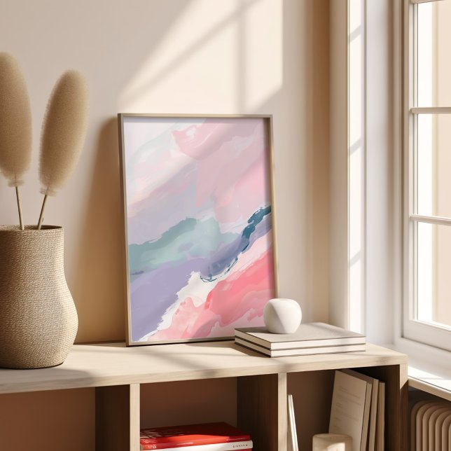 Pink Gradient Color Poster (Creator Uploaded)