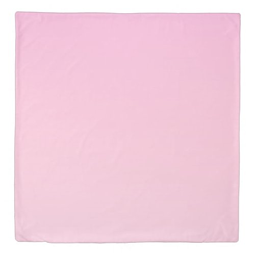 Pink Gradient Duvet Cover