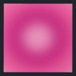 Pink Gradient Faux Canvas Print<br><div class="desc">Gradient design - aura effect – pink gradient.</div>