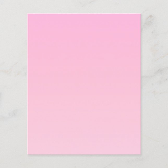 Pink Gradient Flyer (Front)