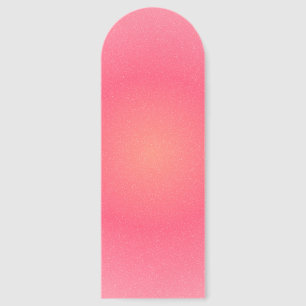 Pink Gradient Glitter Custom Bookmark