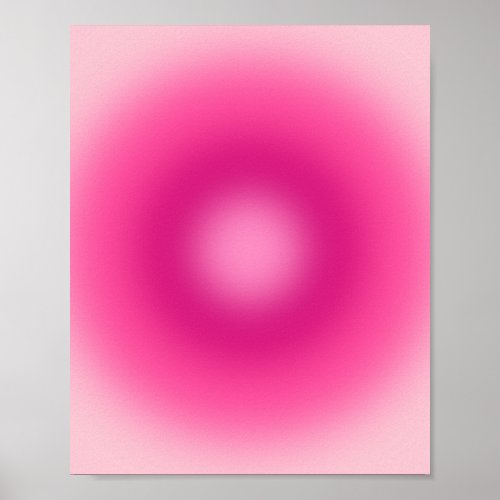 Pink Gradient Poster