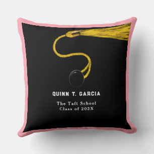 Pink Graduation Keepsake Throw Pillow