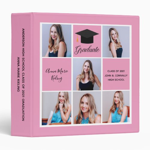 A Pink Girl Binder