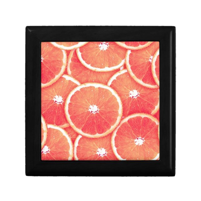 Pink grapefruit slices gift box (Front)