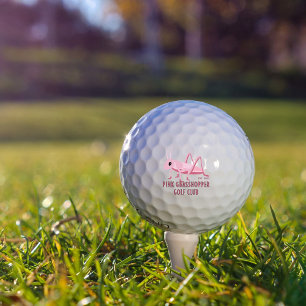 Pink Grasshopper Golf Club Balls
