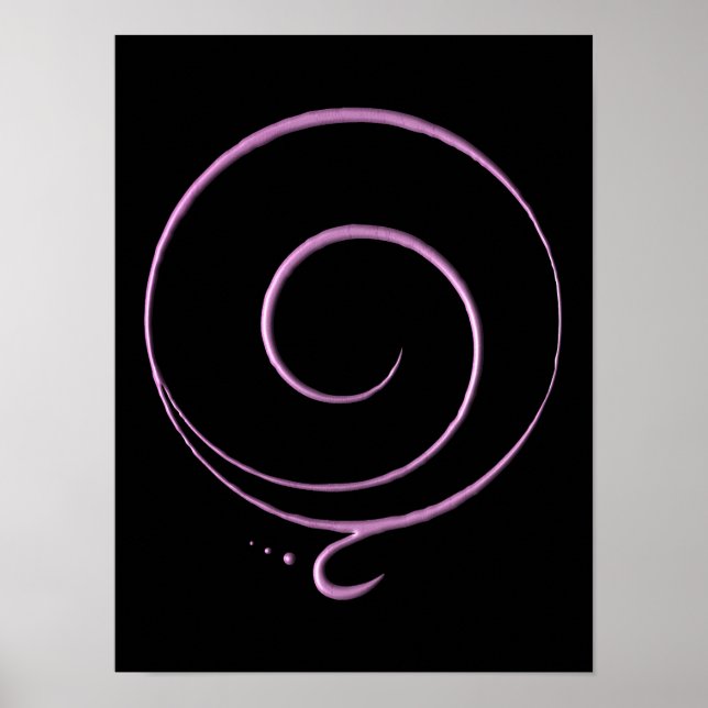 Pink Gratitude  Poster (Front)