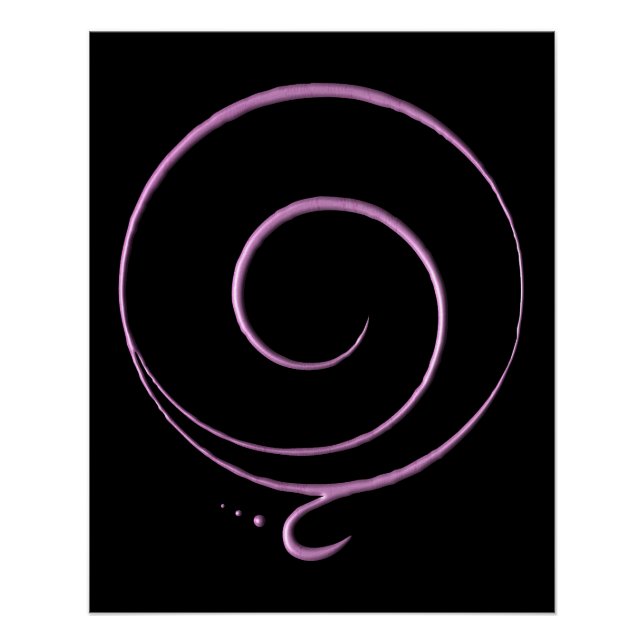 Pink Gratitude  Poster (Front)
