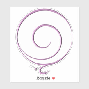 Pink Gratitude Sticker
