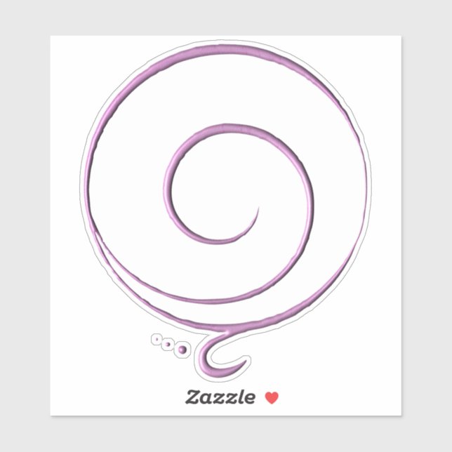 Pink Gratitude  Sticker (Sheet)