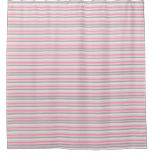Pink Gray and Light Green Stripe