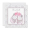 Pink Gray Baby Shoes Pink Gray Baby Girl Shower