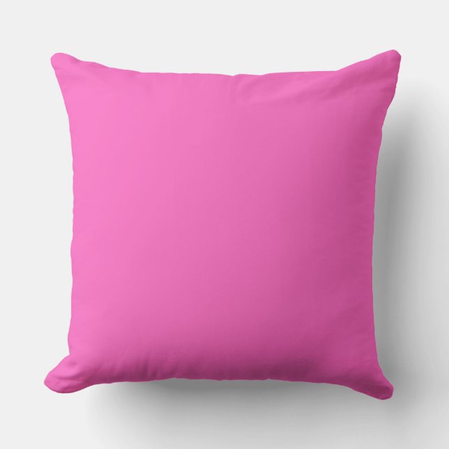 Pink Gray Home Decoration Reversible Throw Pillow (Front)