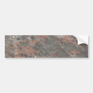 Pink & Gray Marble Background Bumper Sticker