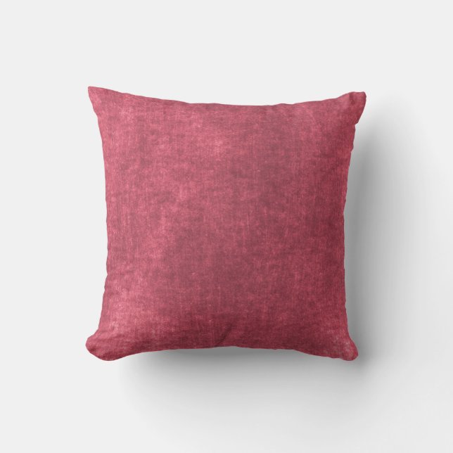 Pink gray stone decorative pillow (Front)