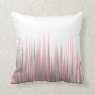 pink/gray/Throw Pillow