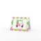 Pink & Green Golf Personalized Folded Note Cards