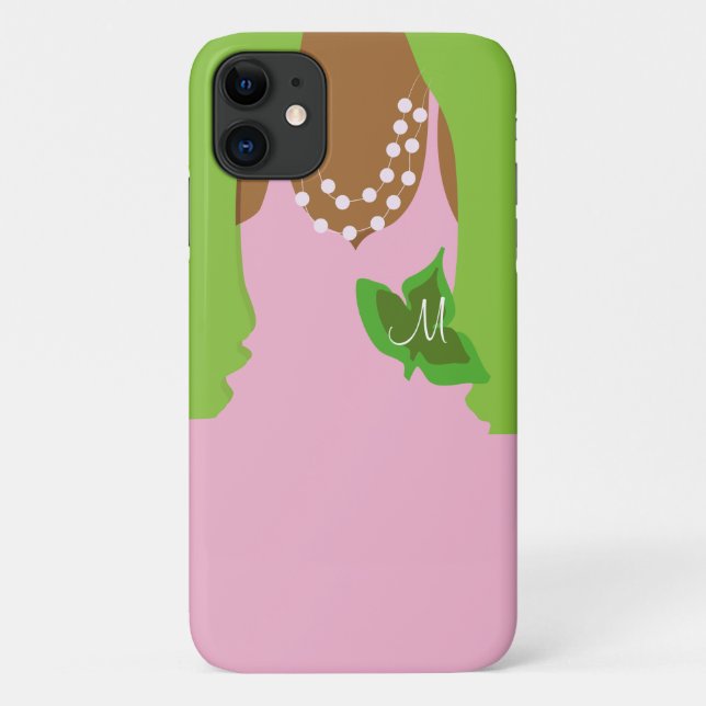 Pink Green Love for Life Case-Mate iPhone Case (Back)