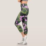 Pink Green Military Army Camouflage Camo Capri Leggings<br><div class="desc">This design may be personalized by choosing the customize option to add text or make other changes. If this product has the option to transfer the design to another item, please make sure to adjust the design to fit if needed. Contact me at colorflowcreations@gmail.com if you wish to have this...</div>