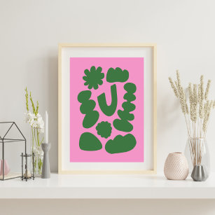 Preppy Aesthetic Colorful Teen Posters Graphic by jijopero · Creative  Fabrica