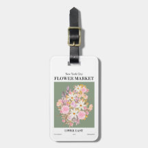 Pink Green New York City Flower Market Upper East