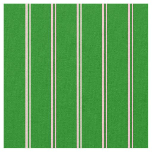 Pink & Green Striped/Lined Pattern Fabric
