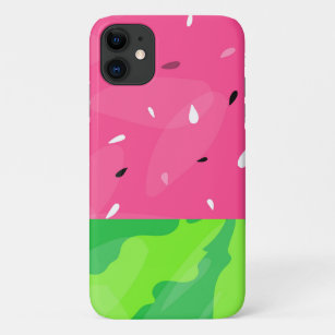 Pink Green Watermelon Sweet Fresh Summer Stylized iPhone 11 Case