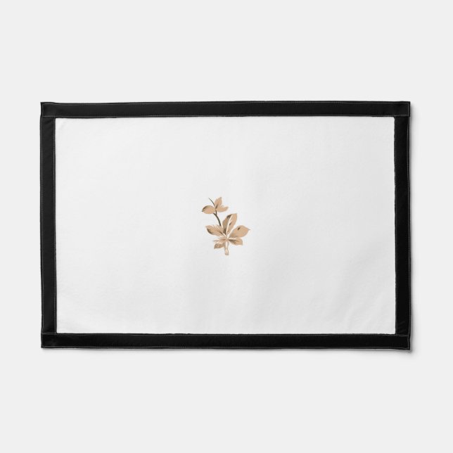 pink, grey brown illustration pennant (Front)