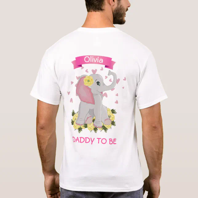 Pink Grey Elephant 