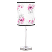 Pink Grey elephant girl Lamp, Table Lamp (Back)