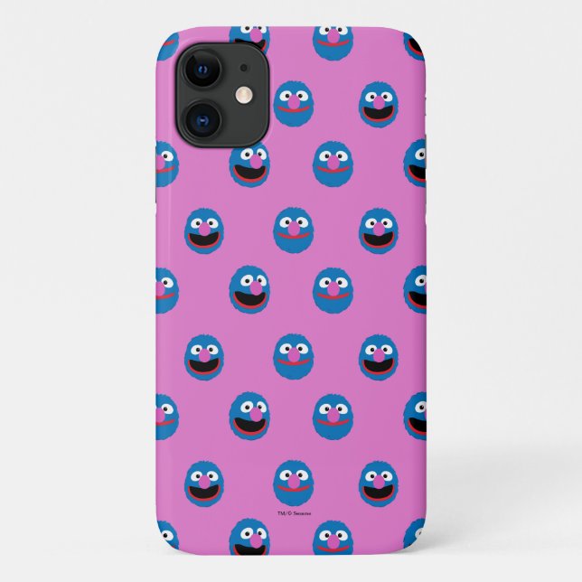 Pink Grover Face Pattern Case-Mate iPhone Case (Back)